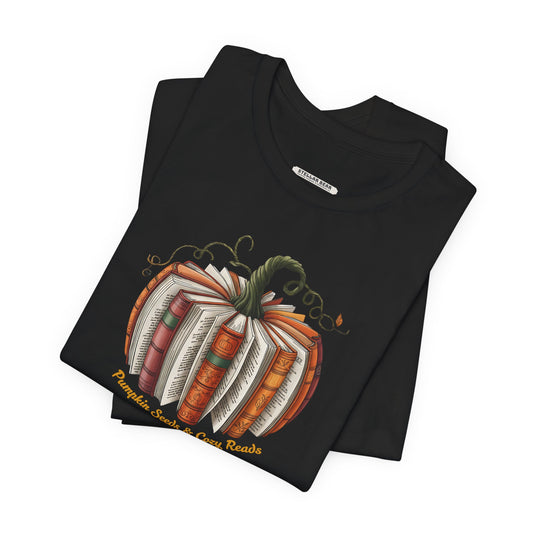 Pumpkin Seeds and Cozy Reads Graphic T-Shirt