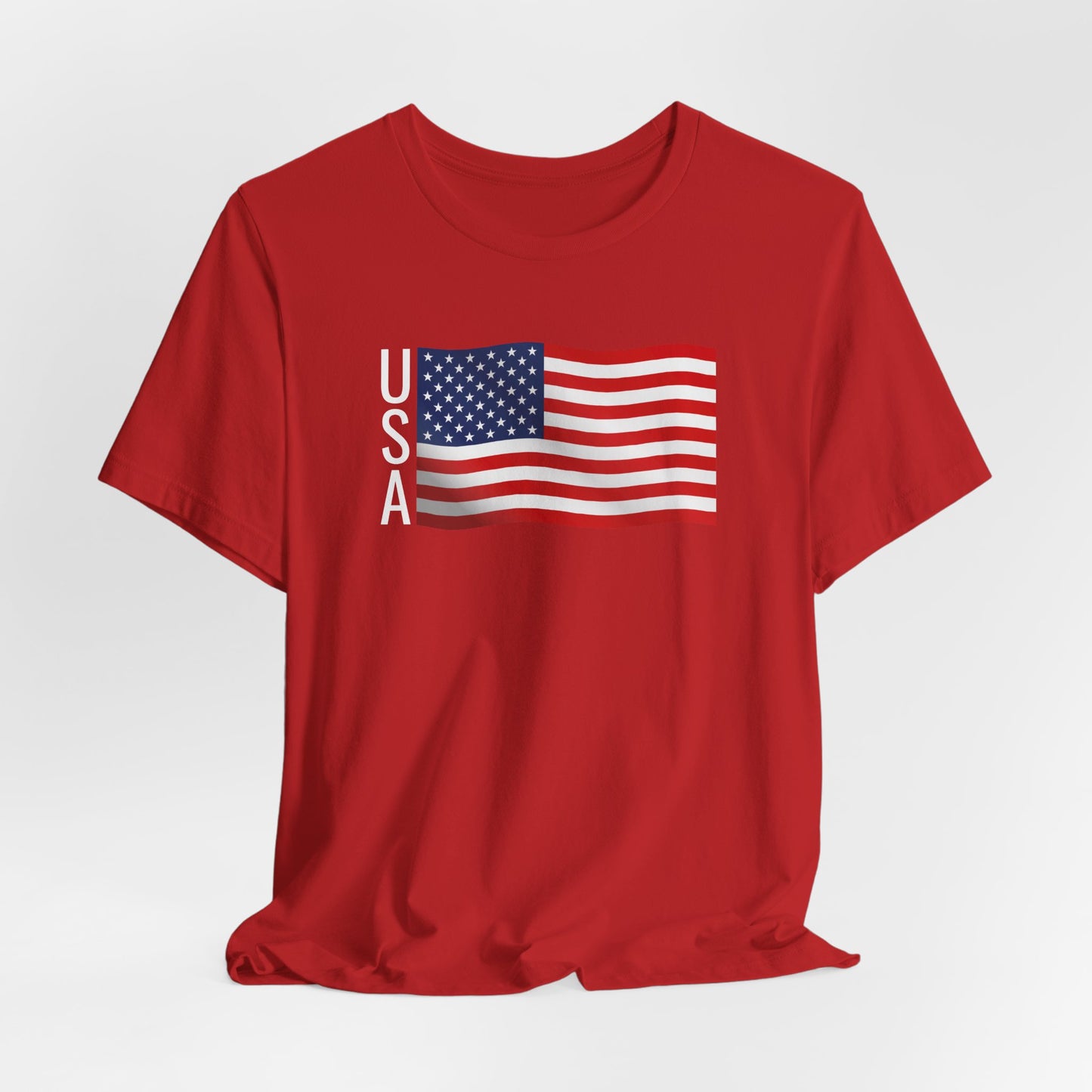 USA Flag Graphic T-Shirt