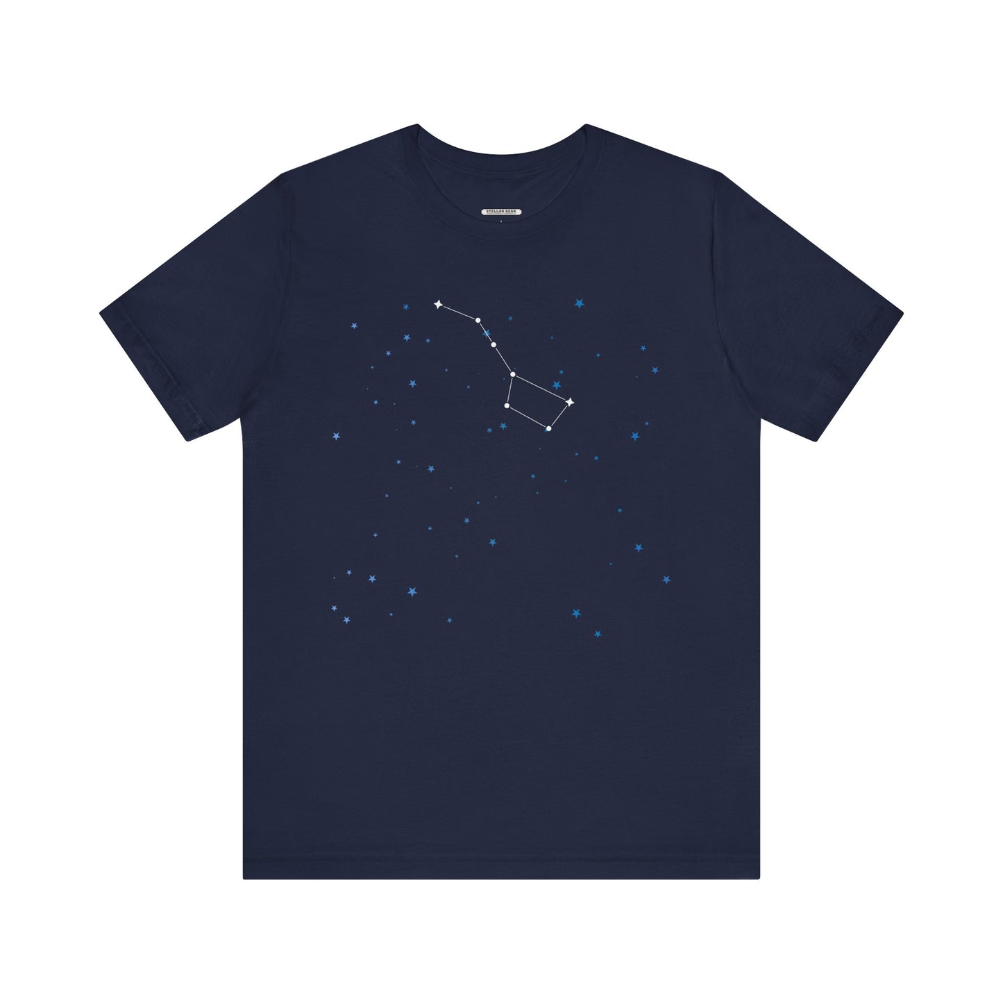 Big Dipper Asterism (Part of Ursa Major Constellation) Graphic T-Shirt