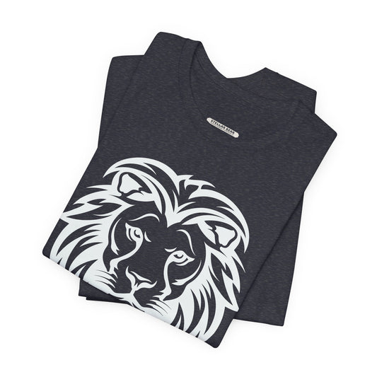 Lion Face Graphic T-Shirt