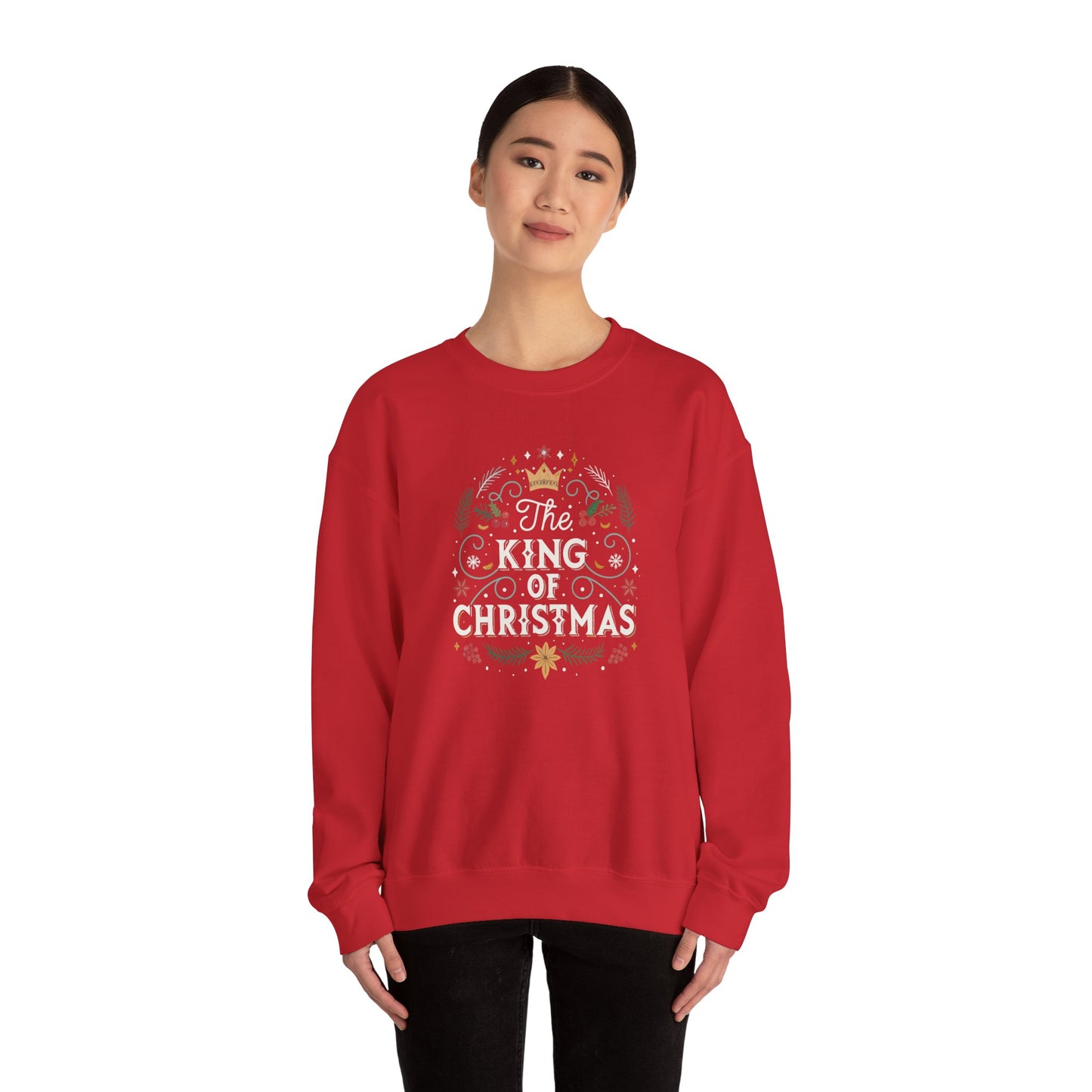 The King of Christmas Graphic Sweatshirt