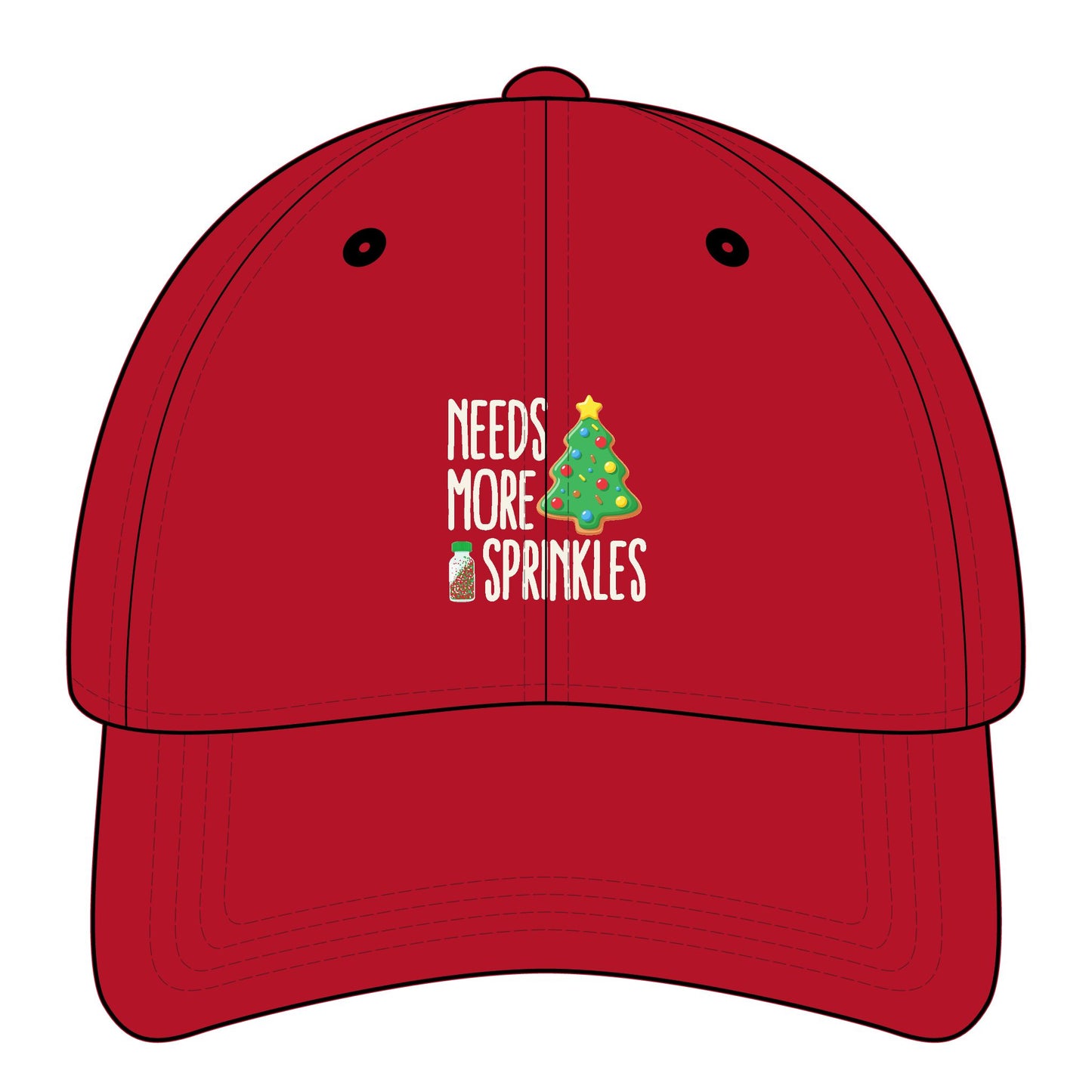 Needs More Sprinkles Graphic Cap