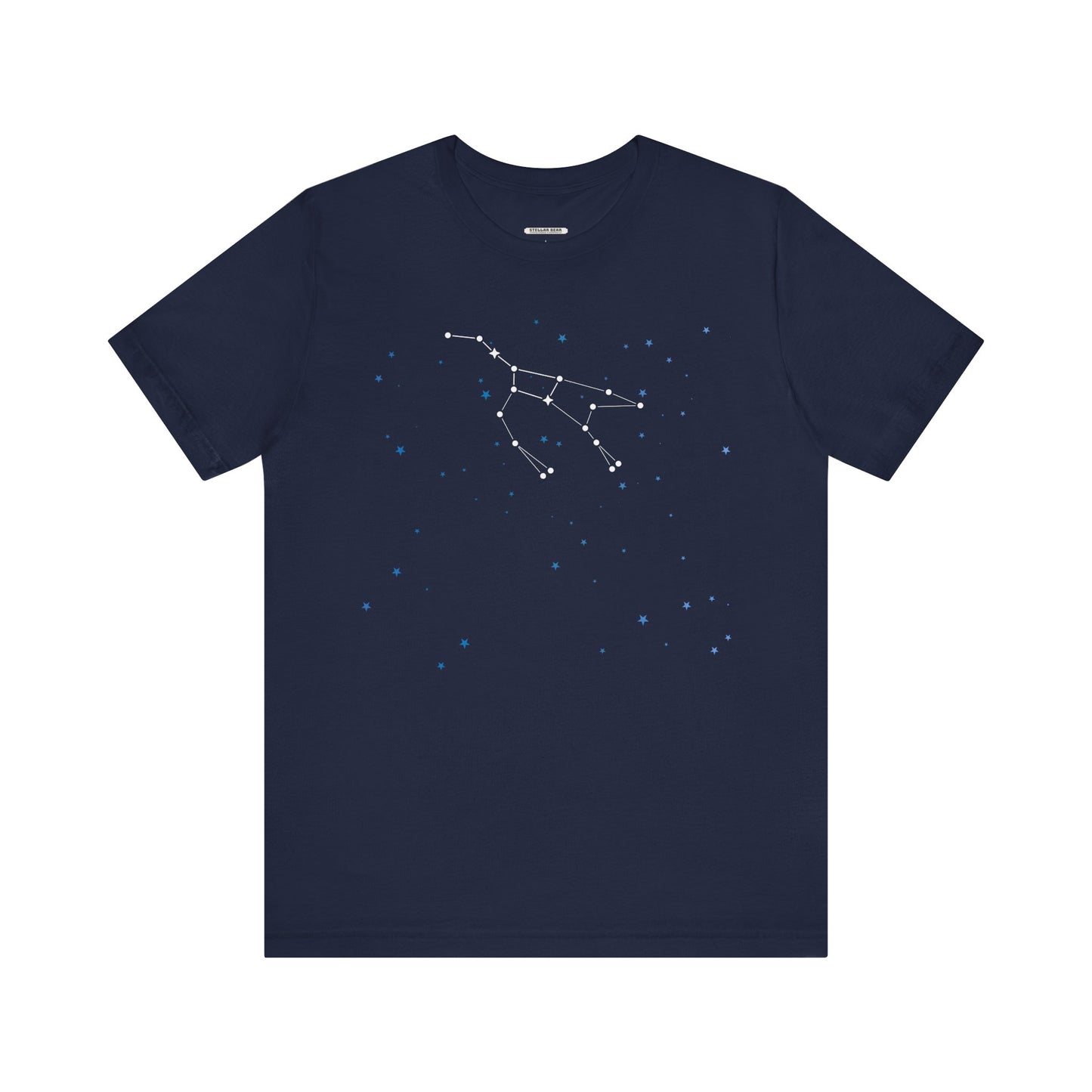 Ursa Major (with Big Dipper) Constellation Graphic T-Shirt