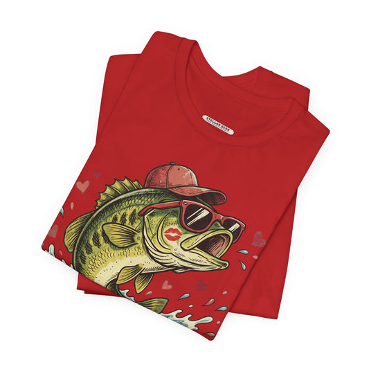 Love Bites Fishing Graphic T-Shirt