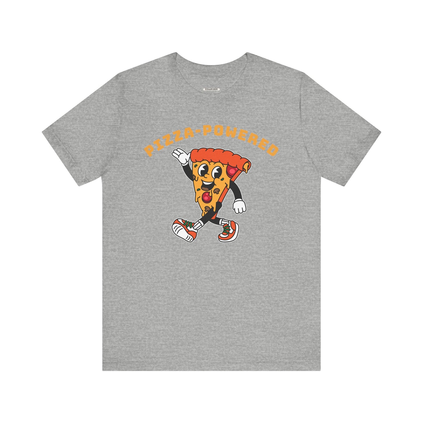 Pizza-Powered Graphic T-Shirt