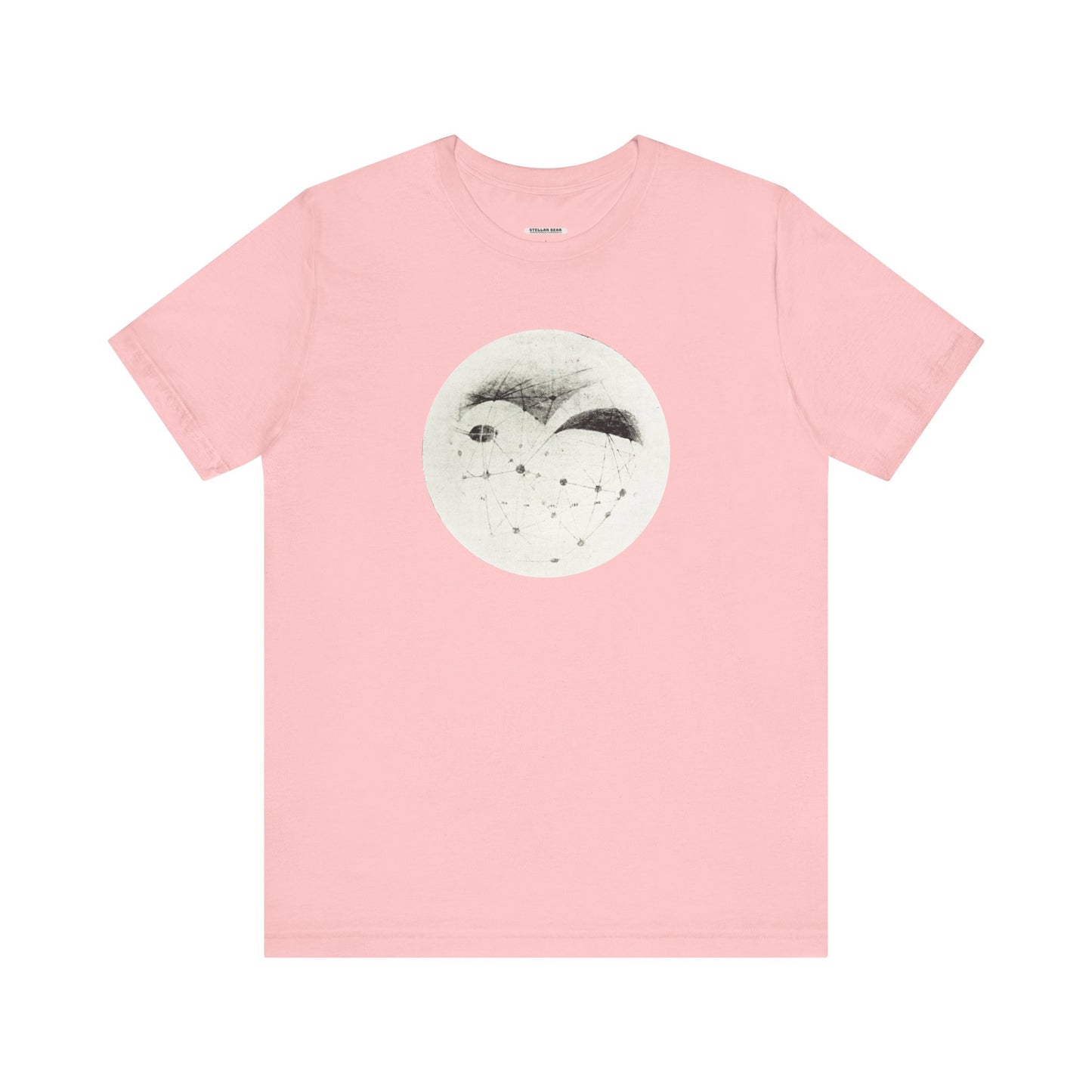 Longitude 120° on the Meridian of Mars 1895 Illustration Vintage Graphic T-Shirt