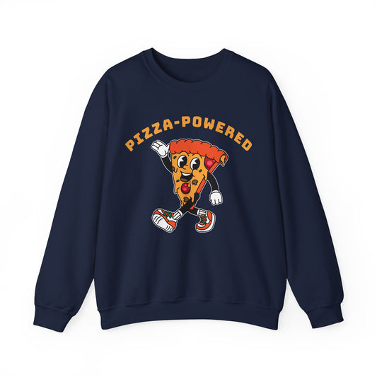 Pizza-Powered Graphic Sweatshirt