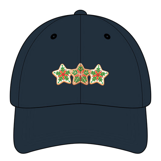 Christmas Star Cookies Graphic Cap