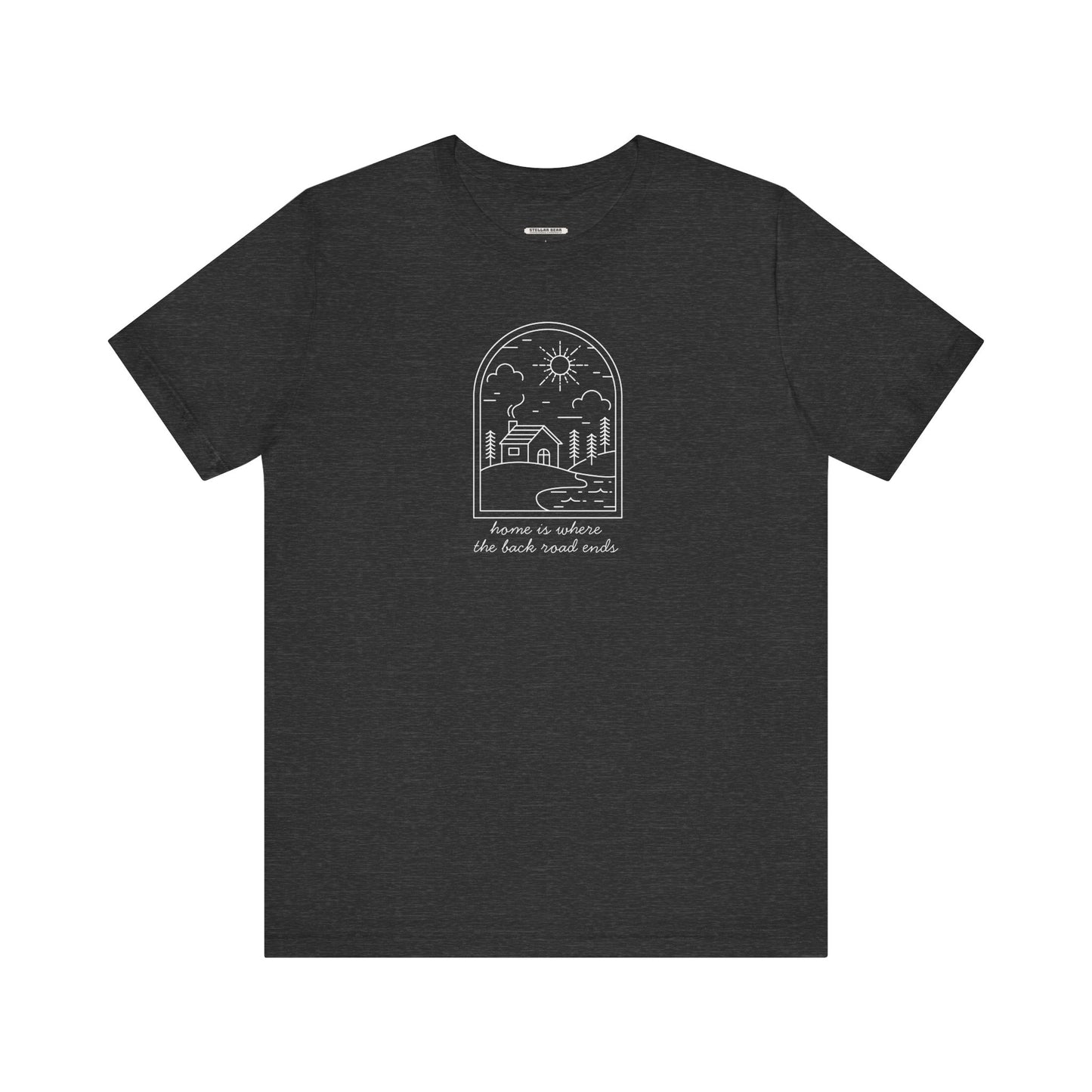Home is Where the Back Road Ends Graphic T-Shirt