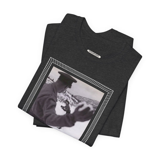 Snowball Fight, Marines, 1940 Vintage Graphic T-Shirt