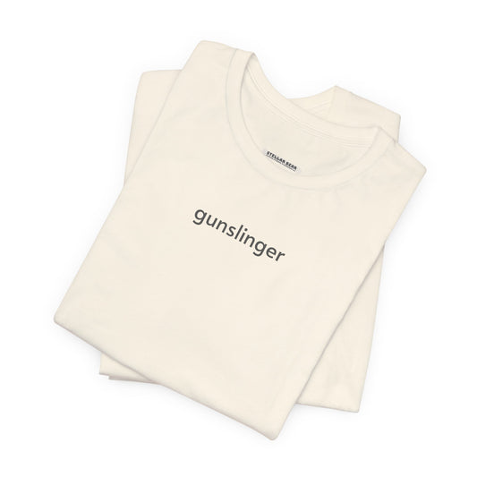 Gunslinger Minimalist Style T-Shirt