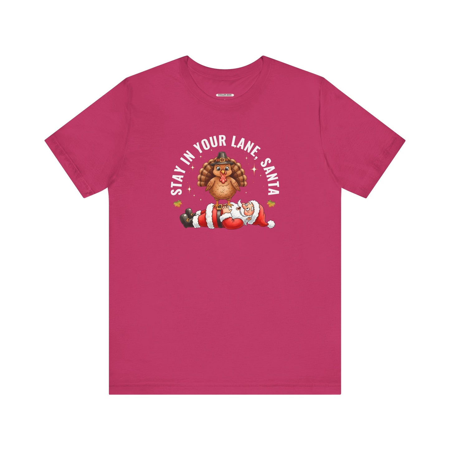 Stay in Your Lane, Santa Graphic T-Shirt