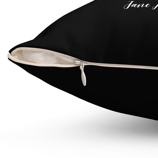 You Have No Compassion for My Poor Nerves! Quote Decorative Pillow (Jane Austen)