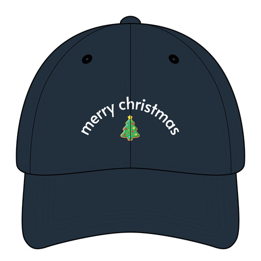 Merry Christmas Minimalist Style Cap