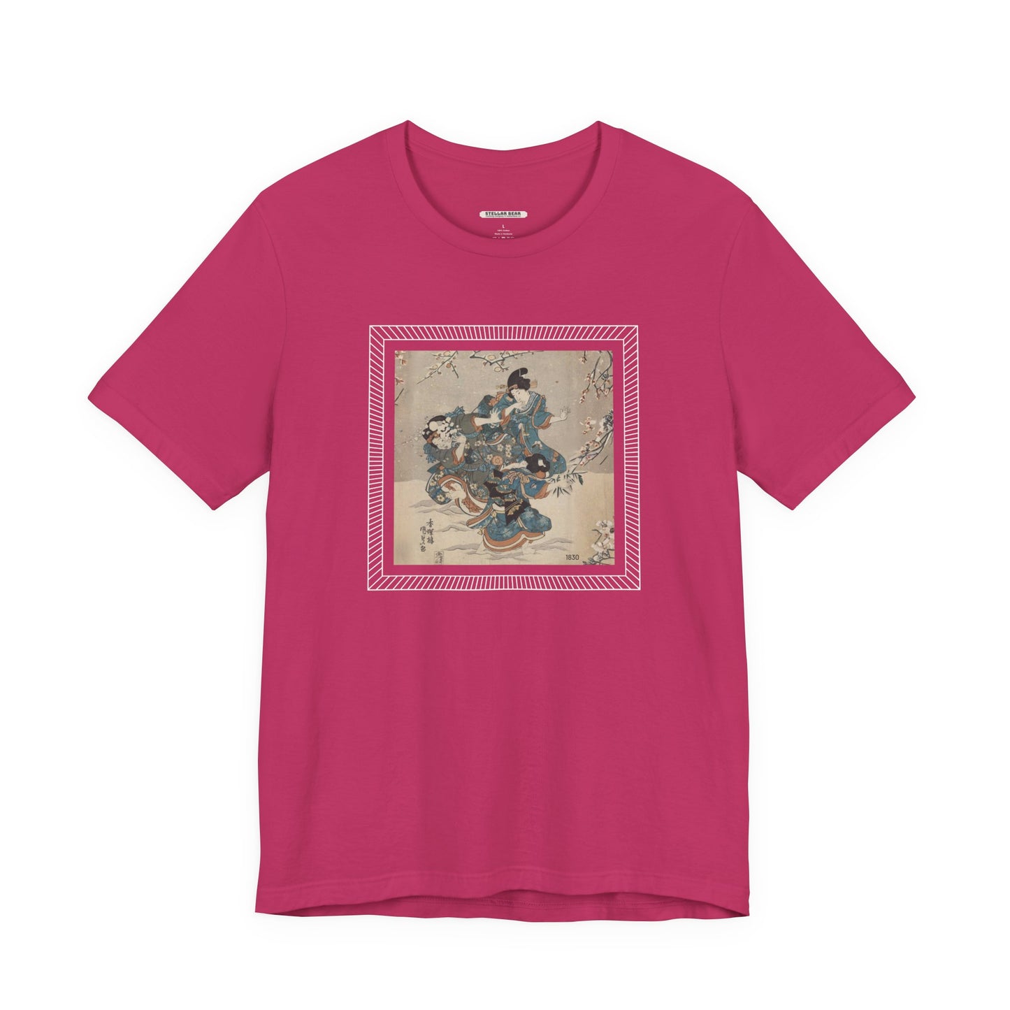 Snowball Fight 1830 Vintage Graphic T-Shirt