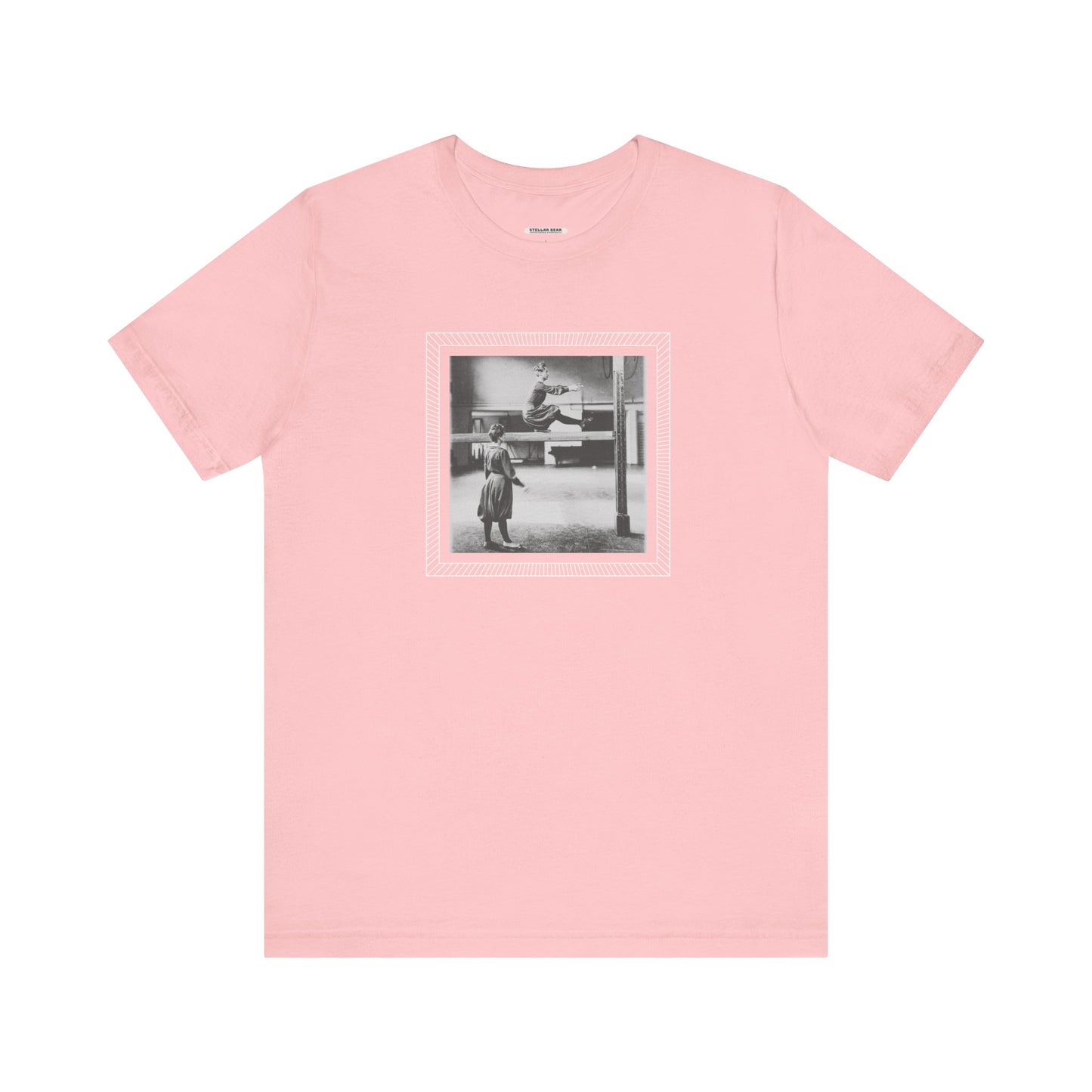 On the Balance Beam 1902 Vintage Graphic T-Shirt