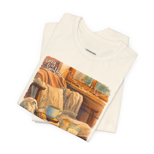 Cozy & Content Graphic T-Shirt