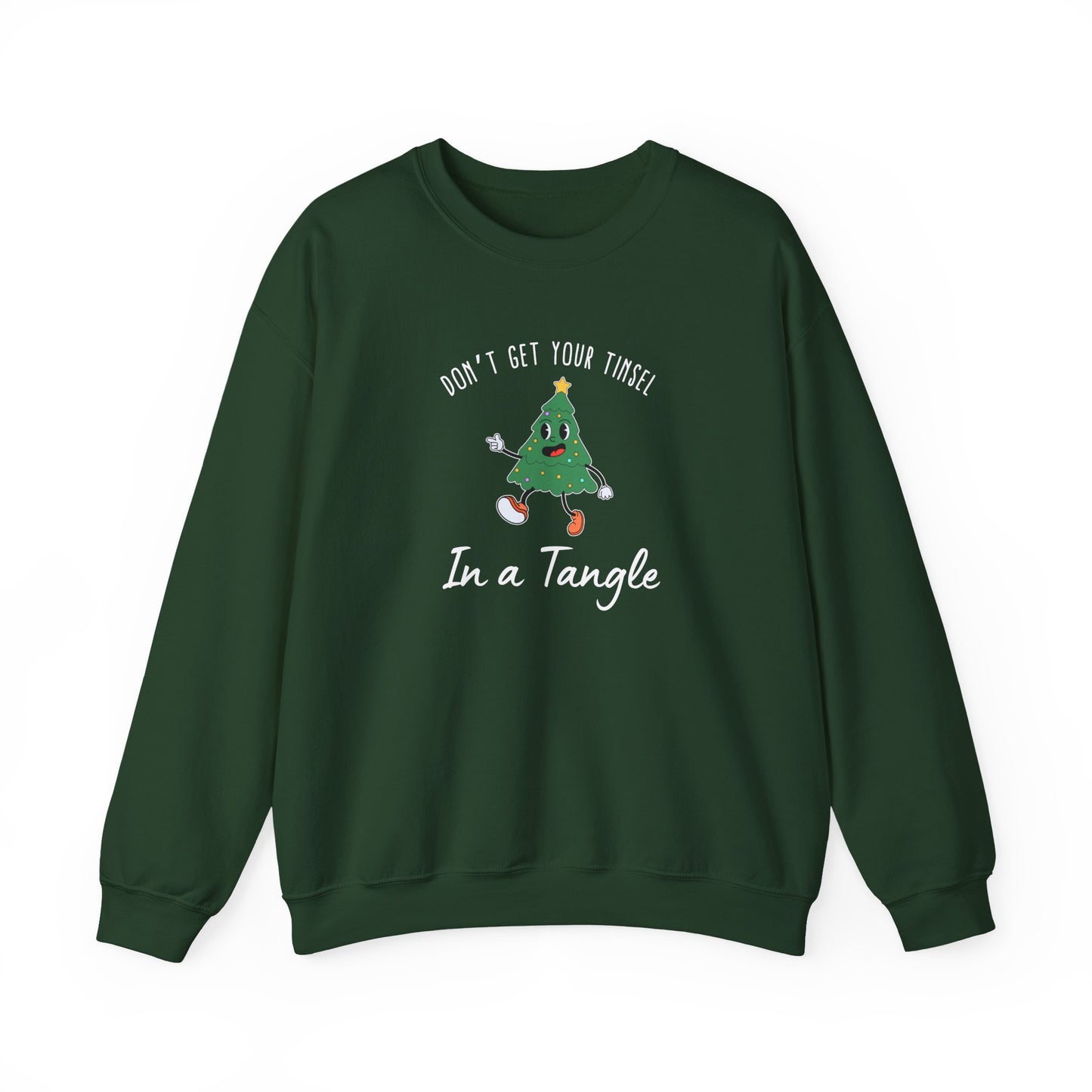 Don't Get Your Tinsel In a Tangle Graphic Sweatshirt