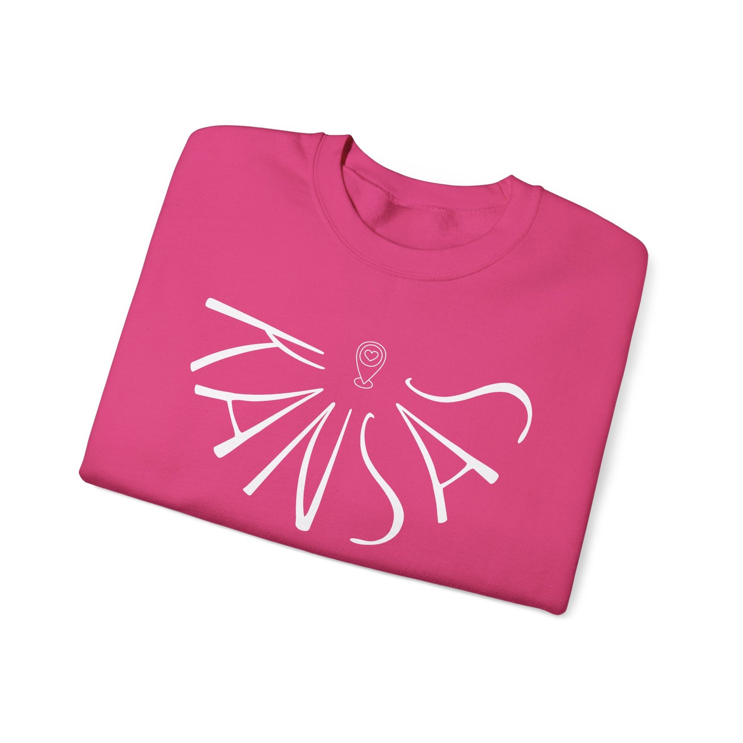 Kansas Liquid Letters Sweatshirt
