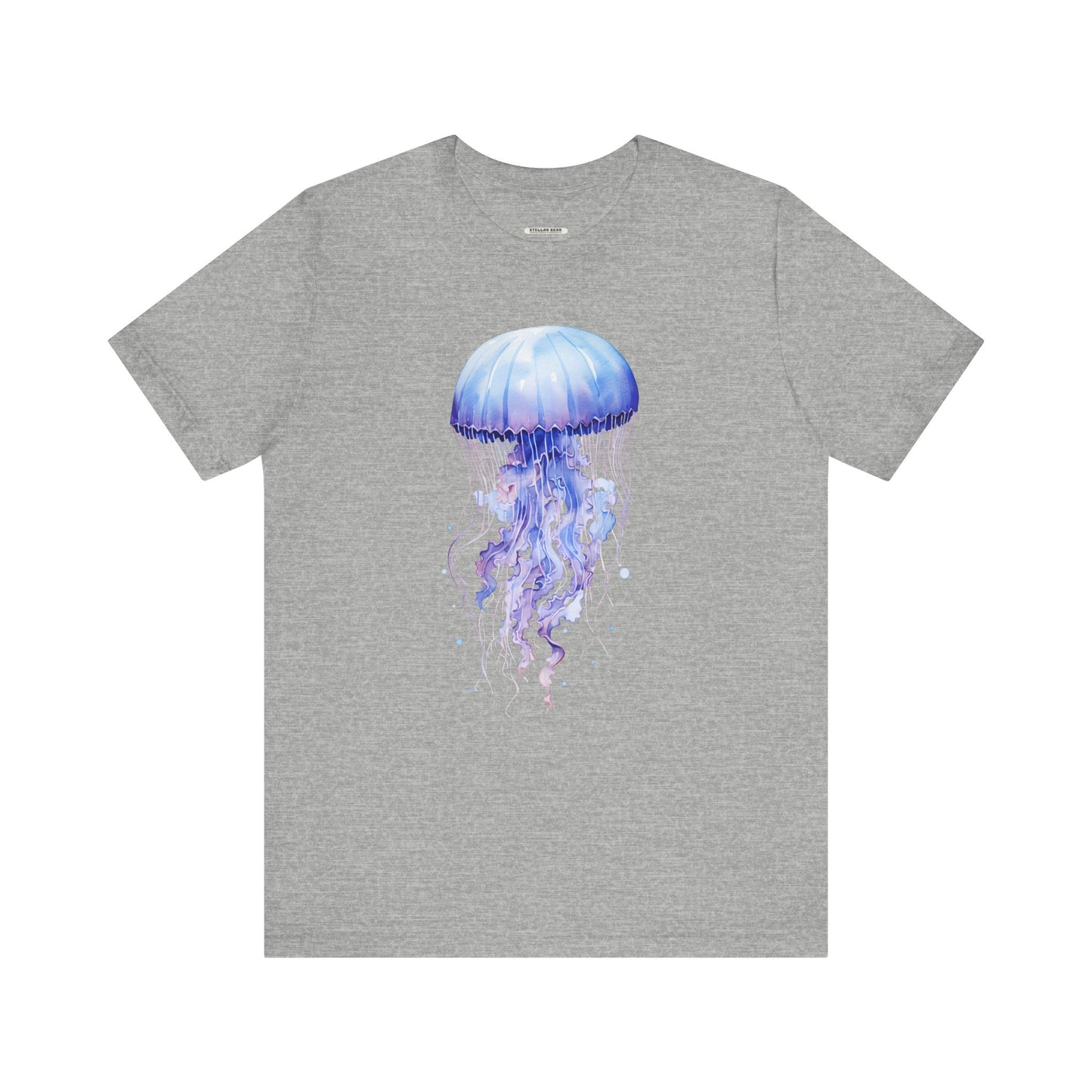 Jellyfish Lavender Blue Graphic T-Shirt