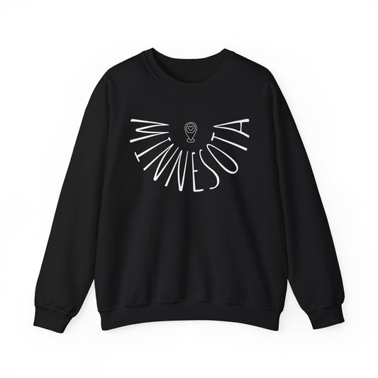 Minnesota Liquid Letters Graphic Sweatshirt
