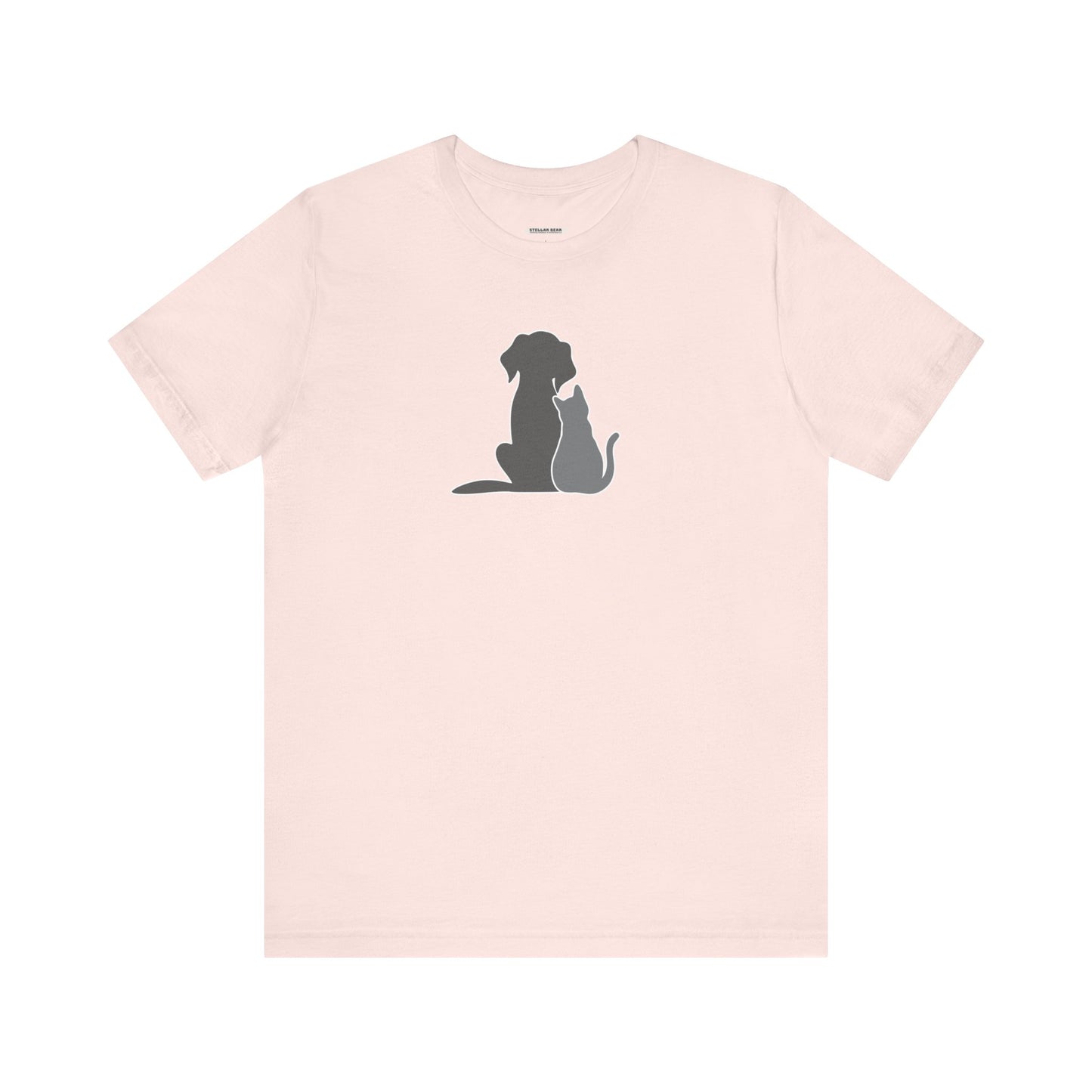 Dog and Cat • Sitting Graphic T-Shirt