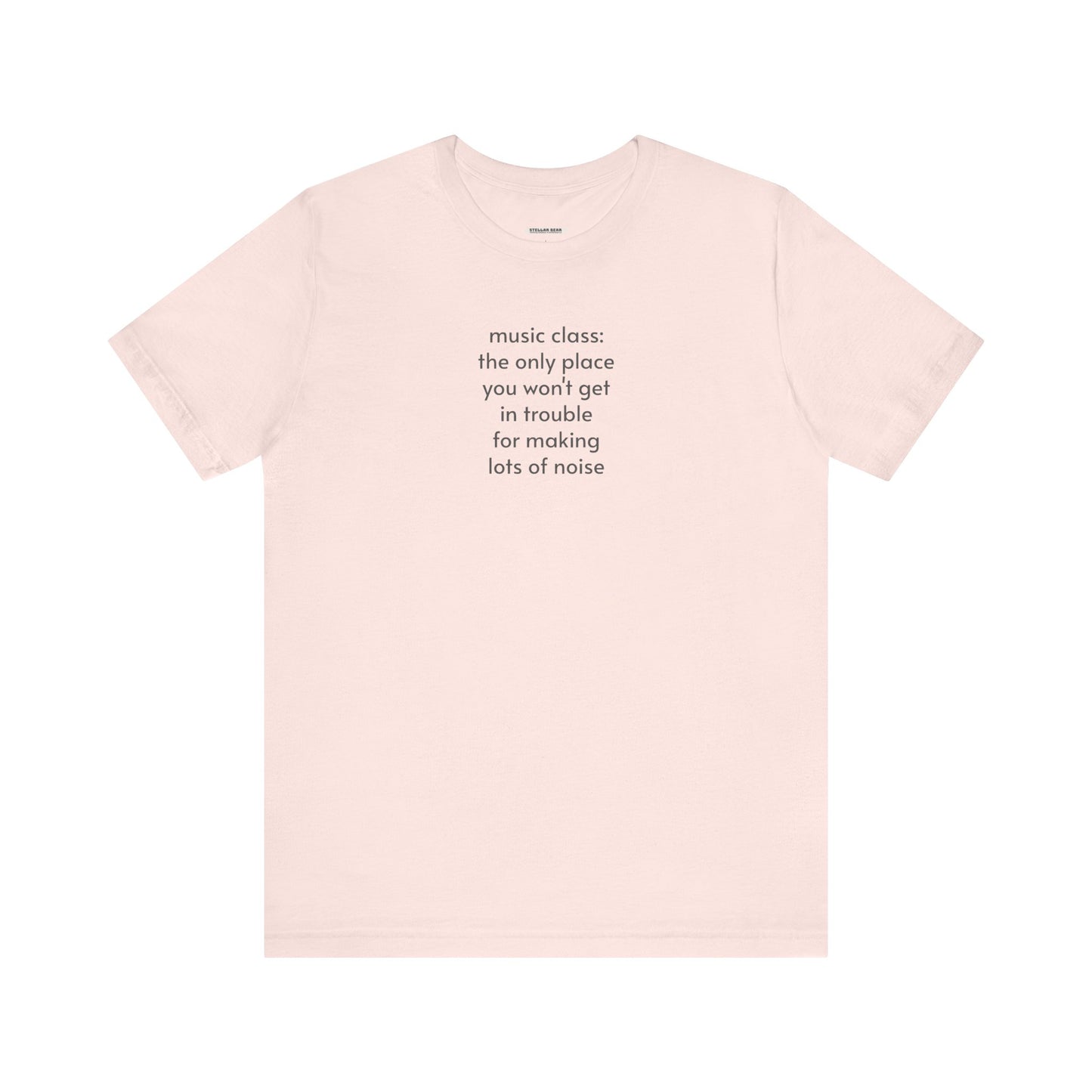 Music Class Make Noise Minimalist Style T-Shirt