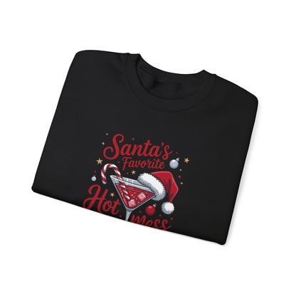 Santa's Favorite Hot Mess Graphic Sweatshirt