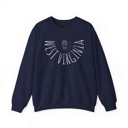 West Virginia Liquid Letters Graphic Sweatshirt