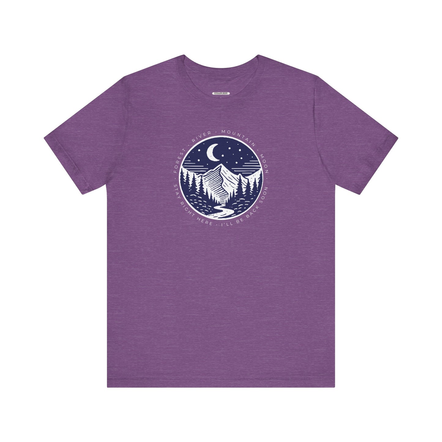 Forest River Mountain Moon Graphic T-Shirt