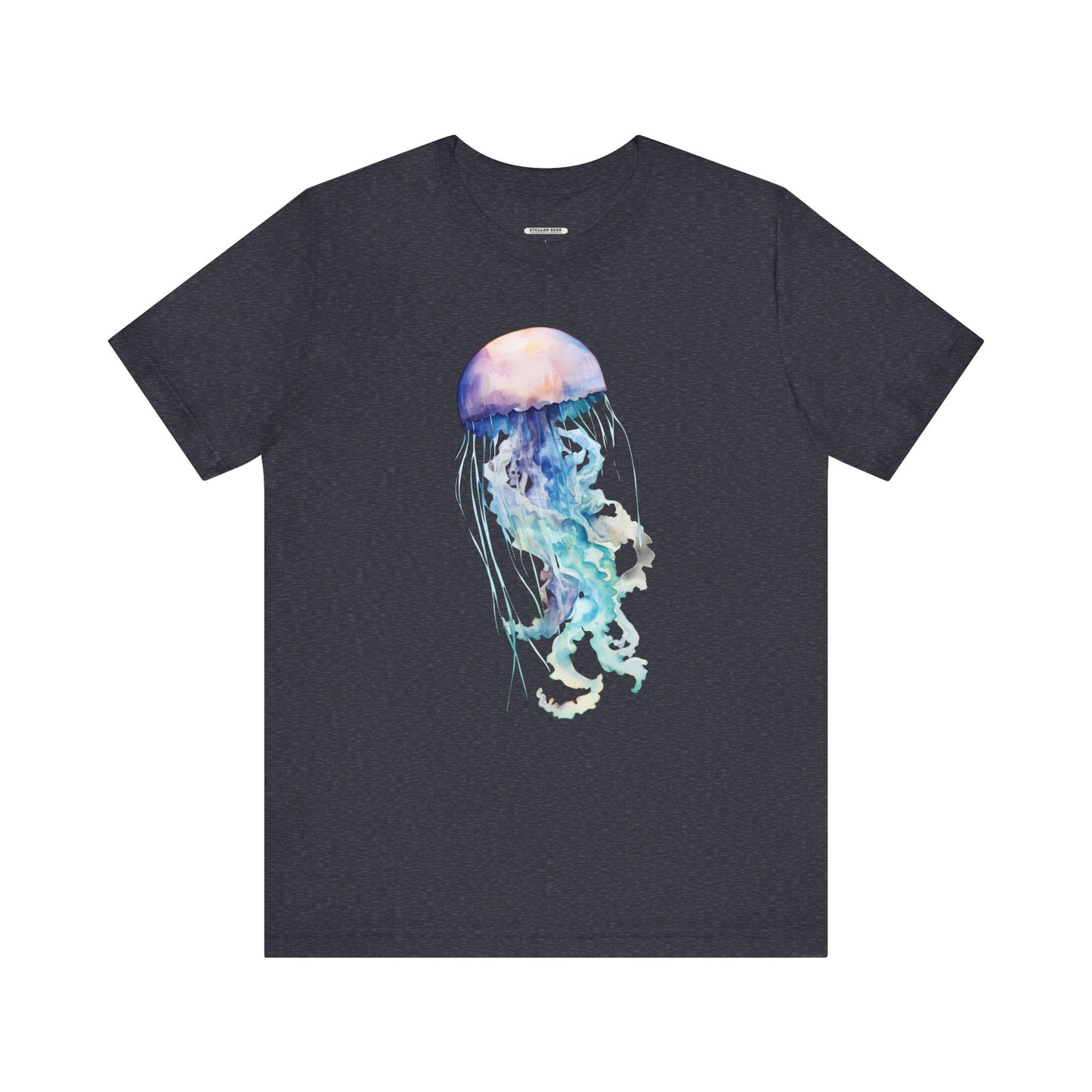 Jellyfish Lavender Green Graphic T-Shirt