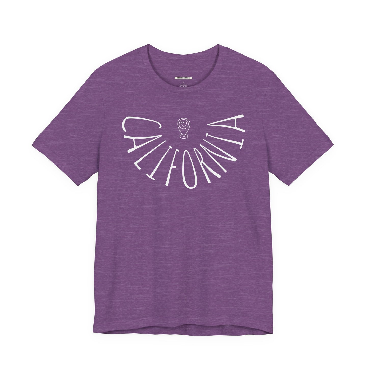California Liquid Letters Graphic T-Shirt