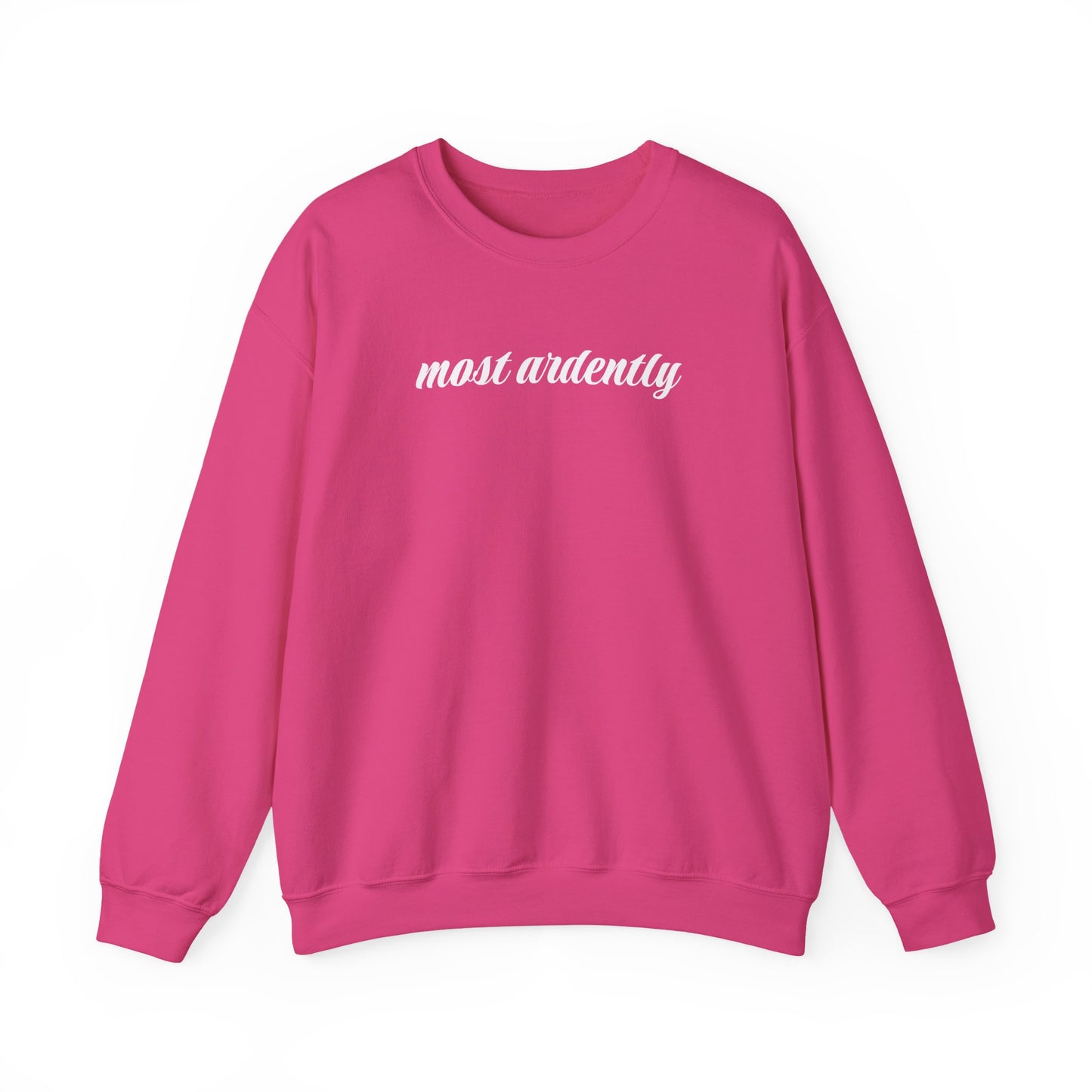 Most Ardently Minimalist Style Sweatshirt (Jane Austen)