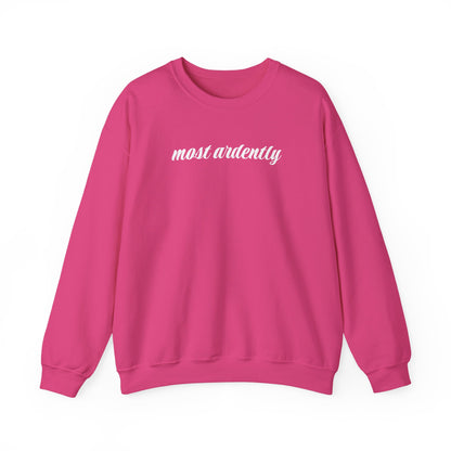 Most Ardently Minimalist Style Sweatshirt (Jane Austen)