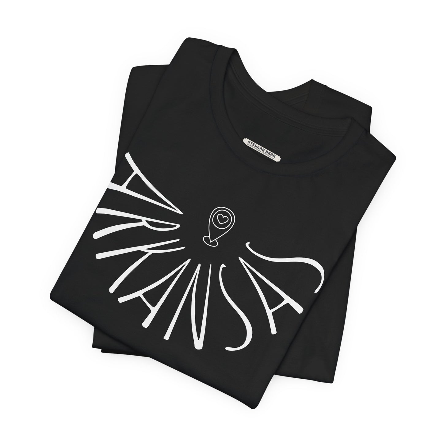 Arkansas Liquid Letters Graphic T-Shirt