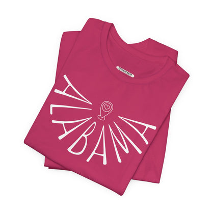 Alabama Liquid Letters Graphic T-Shirt