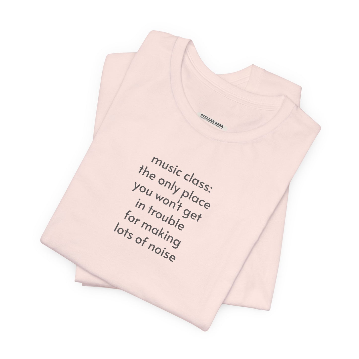 Music Class Make Noise Minimalist Style T-Shirt