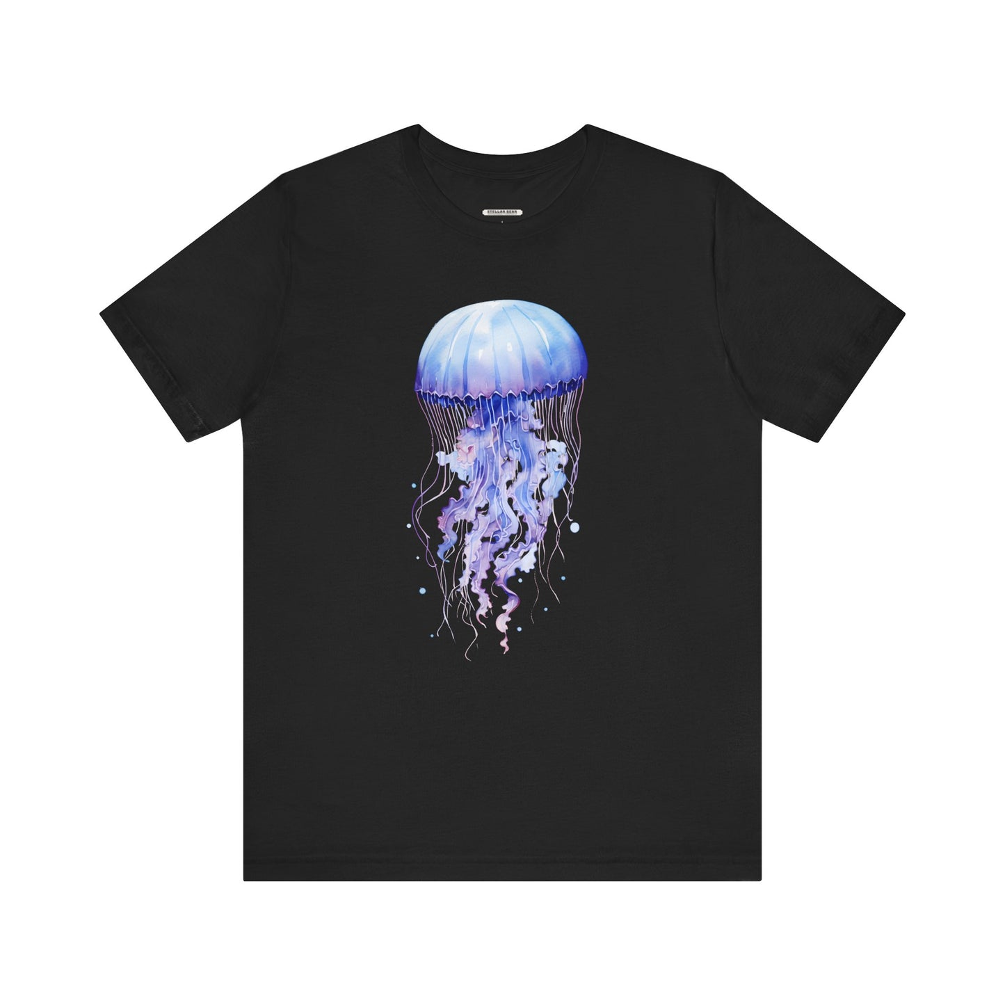 Jellyfish Lavender Blue Graphic T-Shirt