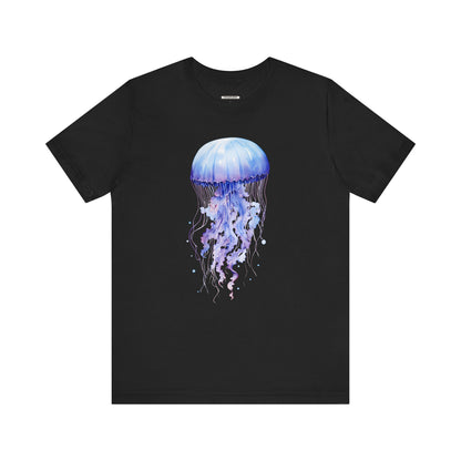 Jellyfish Lavender Blue Graphic T-Shirt