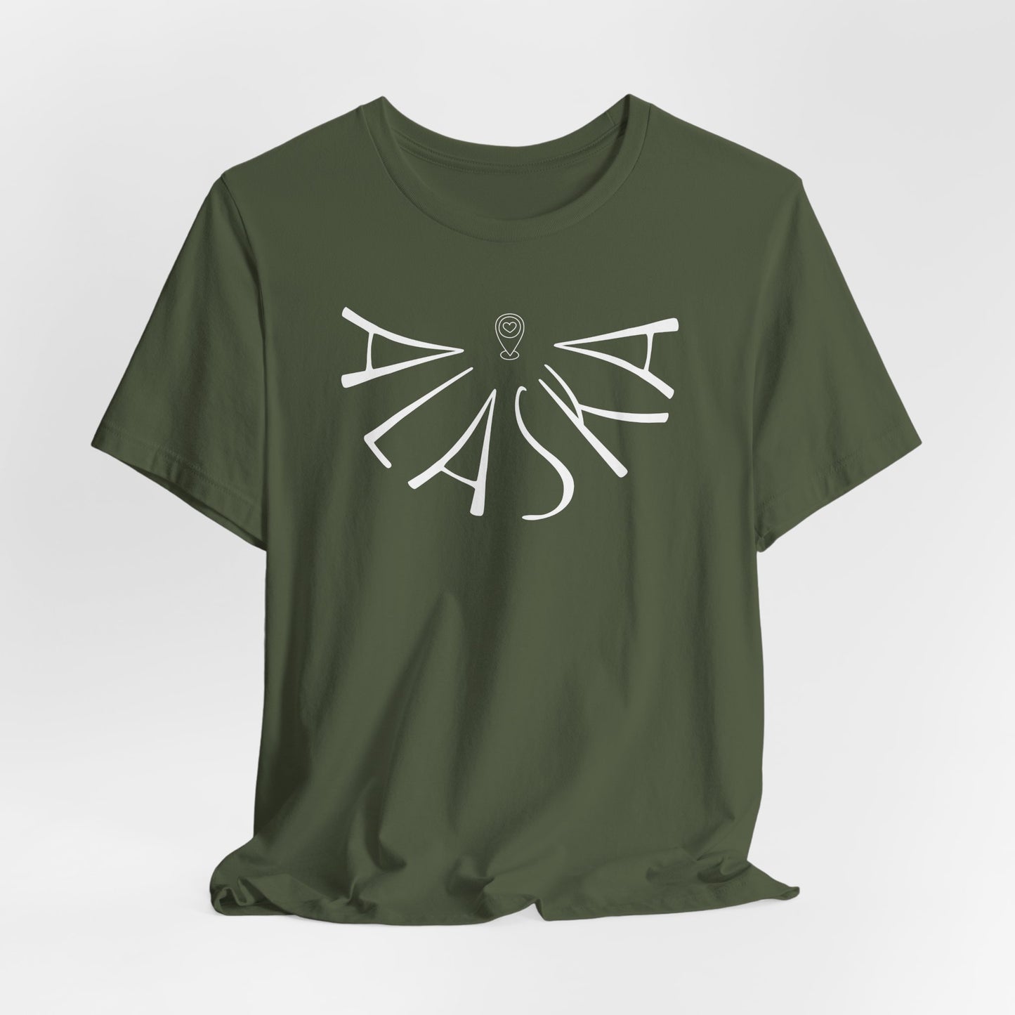 Alaska Liquid Letters Graphic T-Shirt