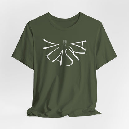 Alaska Liquid Letters Graphic T-Shirt