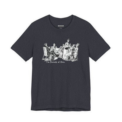 The Bennets at Home, Illustration 1894 Vintage Graphic T-Shirt (Jane Austen)