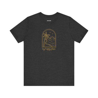 My Happy Place (Beach) Graphic T-Shirt