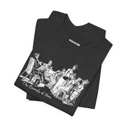 The Bennets at Home, Illustration 1894 Vintage Graphic T-Shirt (Jane Austen)