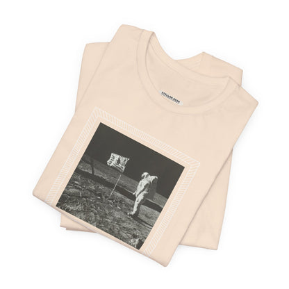 Man on the Moon Buzz Aldrin 1969 Vintage Graphic T-Shirt