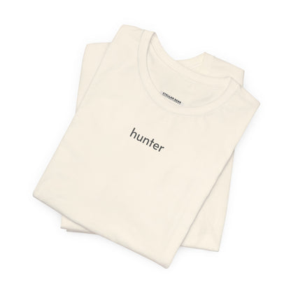 Hunter Minimalist Style T-Shirt