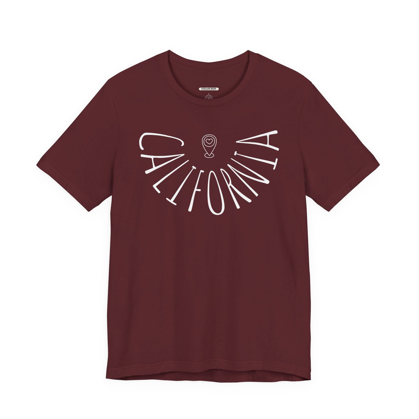 California Liquid Letters Graphic T-Shirt