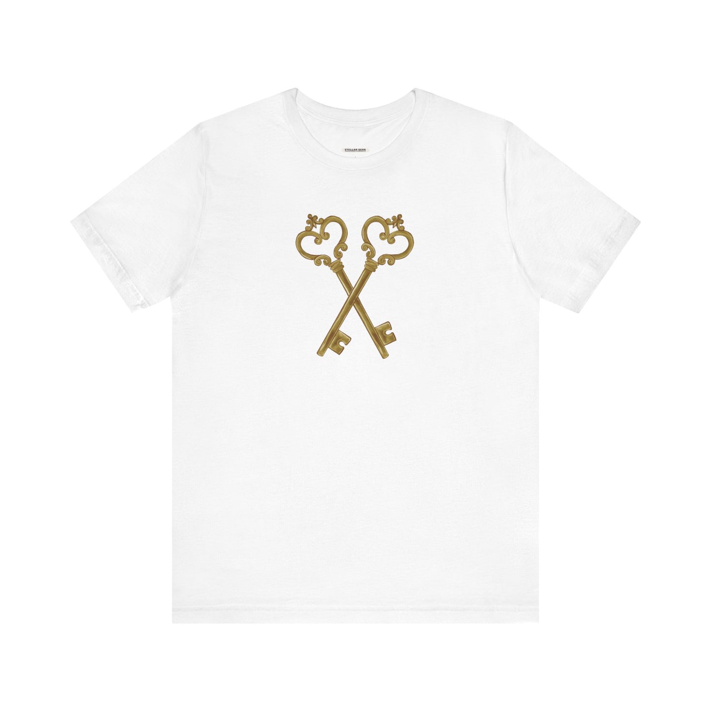 Old Keys Crossed Vintage Objects Graphic T-Shirt