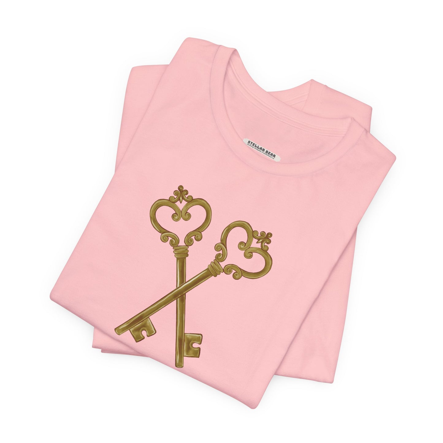 Old Keys Crossed Vintage Objects Graphic T-Shirt