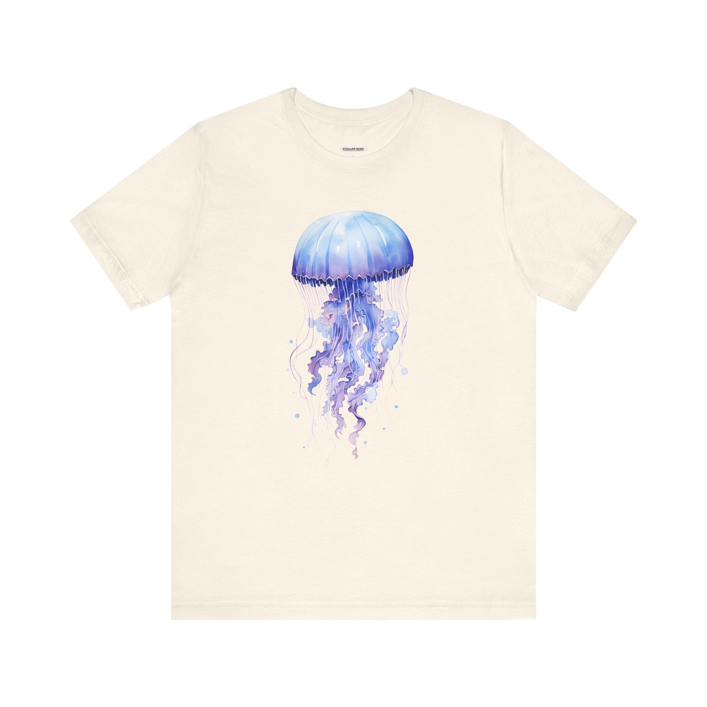 Jellyfish Lavender Blue Graphic T-Shirt